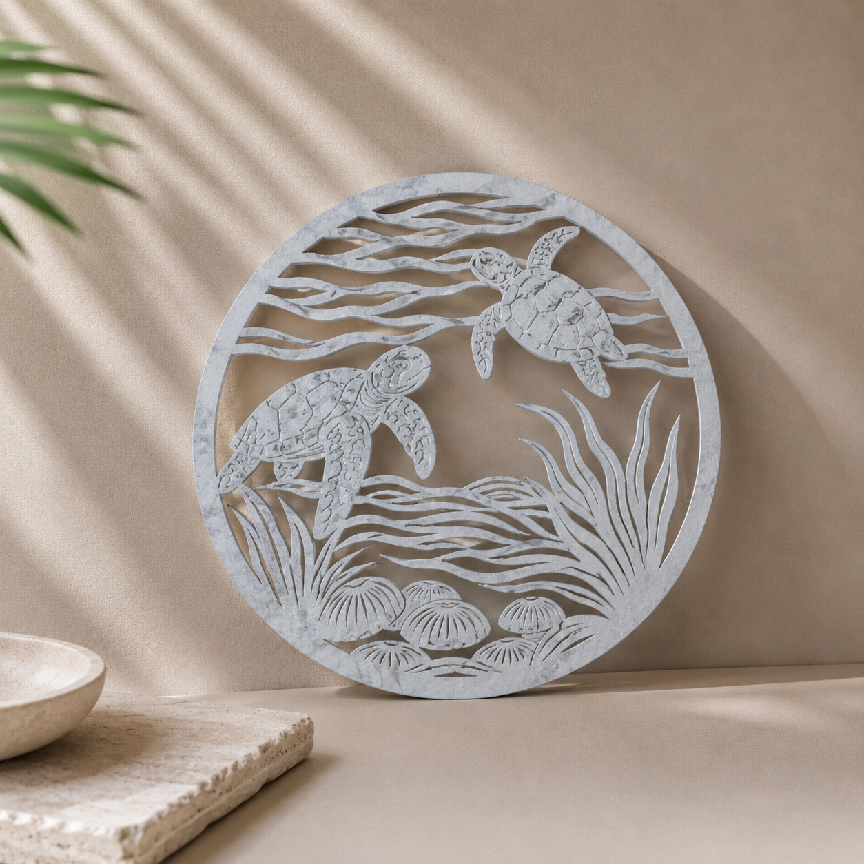 turtles in ocean marble grey v2 2 turtles in ocean marble grey v2 2